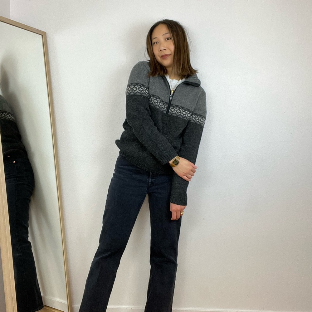 Eddie Bauer Wool Henley Sweater